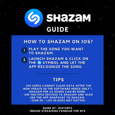 Shazam iOS Guide